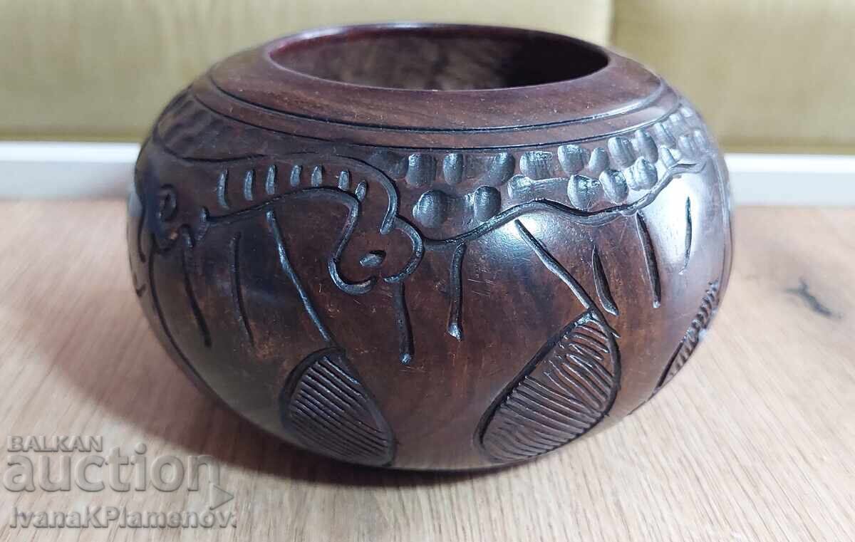 Solid wood African wood carving for connoisseurs - 5