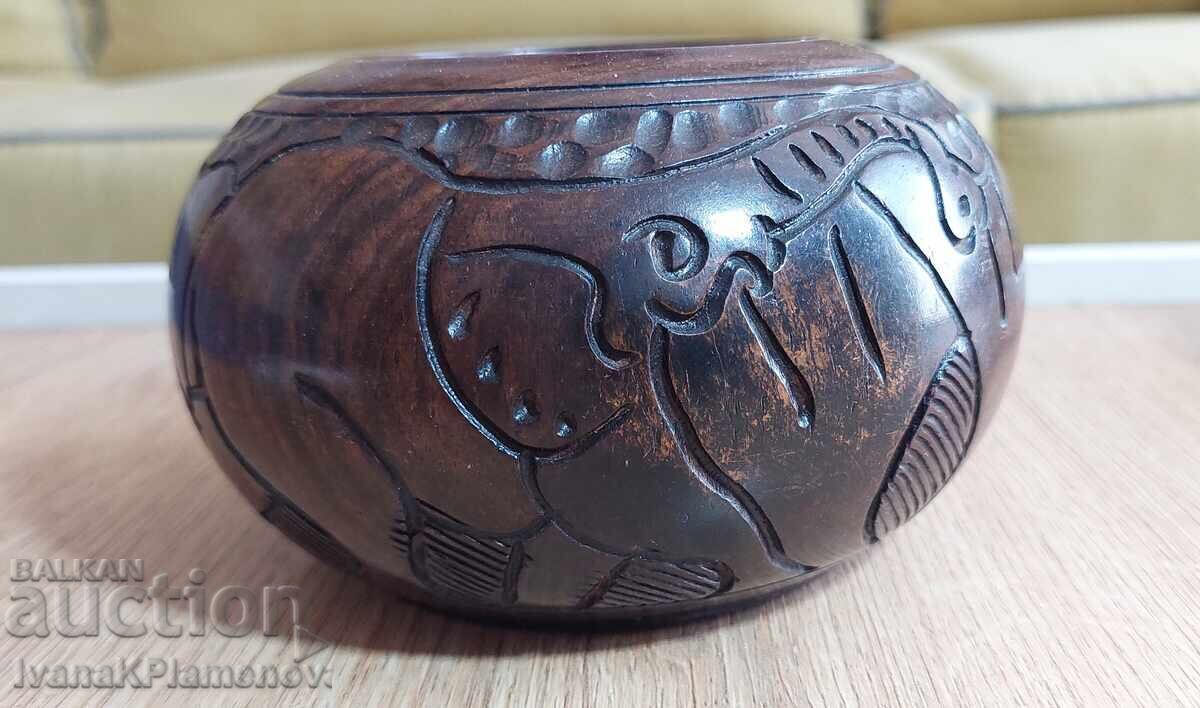 Solid wood African wood carving for connoisseurs - 6