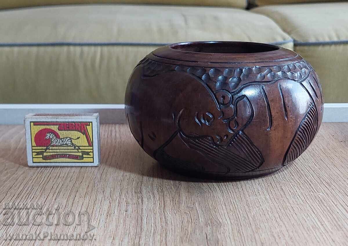 Solid wood African wood carving for connoisseurs - 7