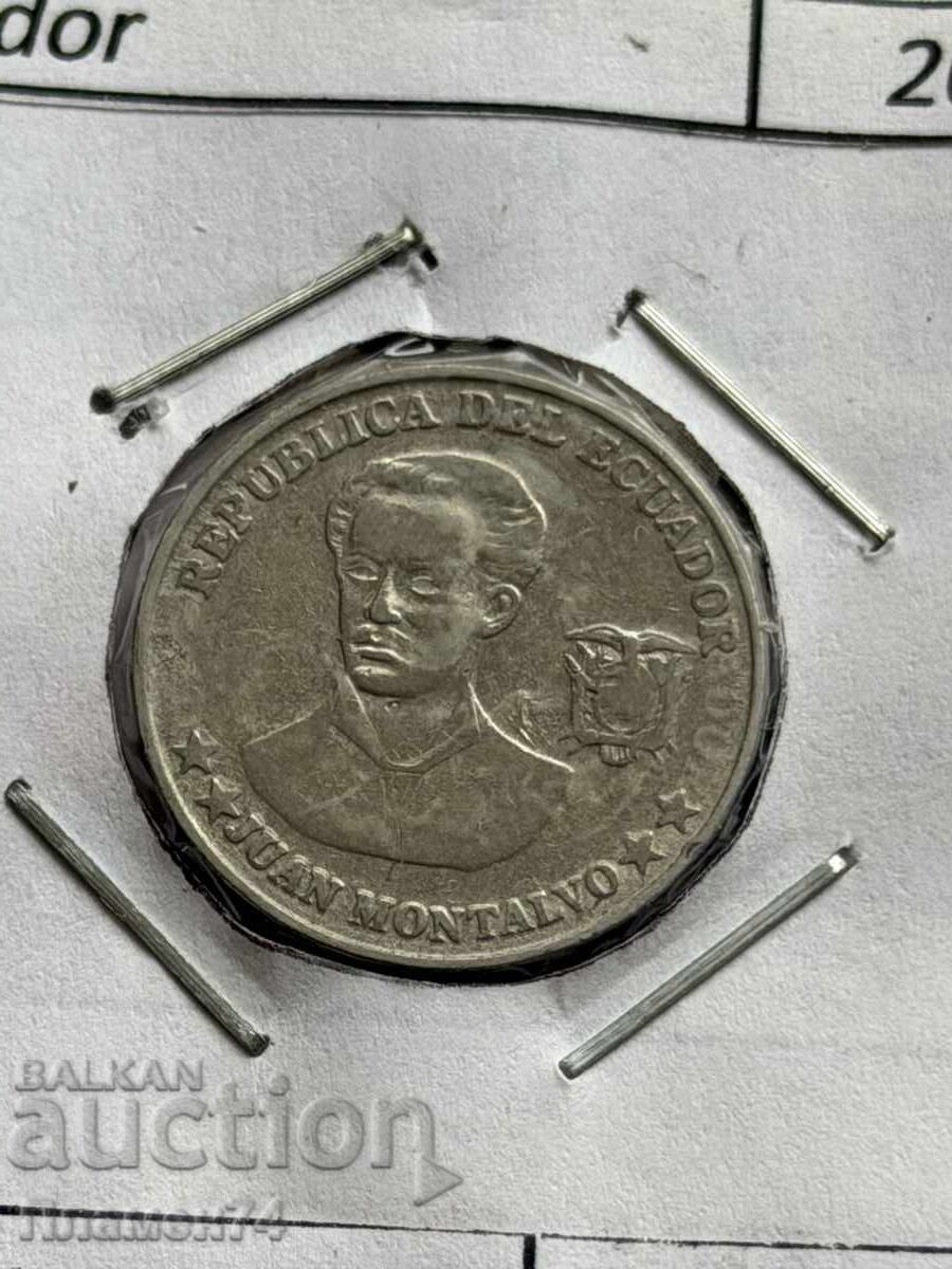 5 σεντάβος 2000 Εκουαδόρ με τιμή € 1.00 | 1.96 BGN