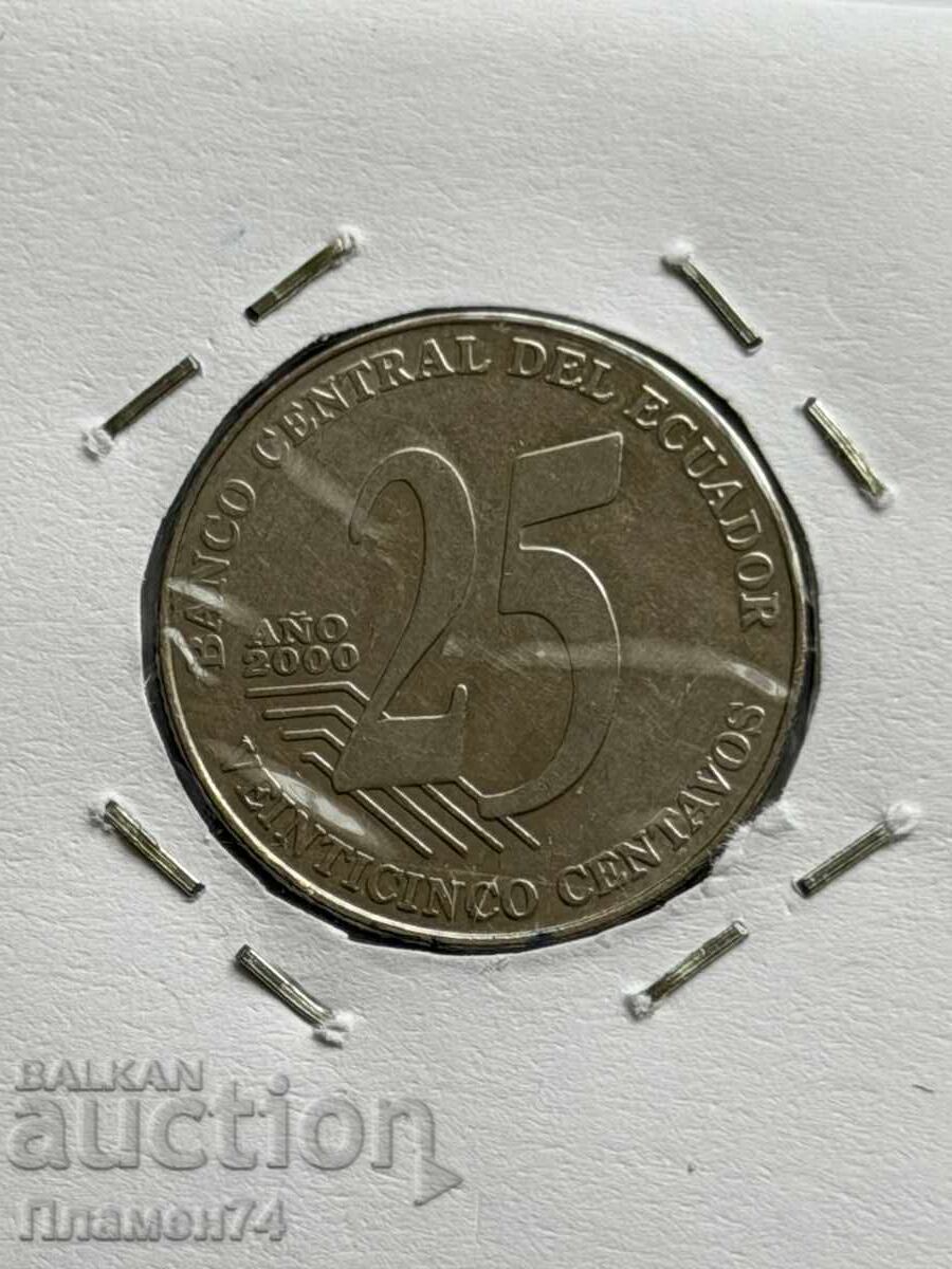 25 σεντάβος 2000 Εκουαδόρ