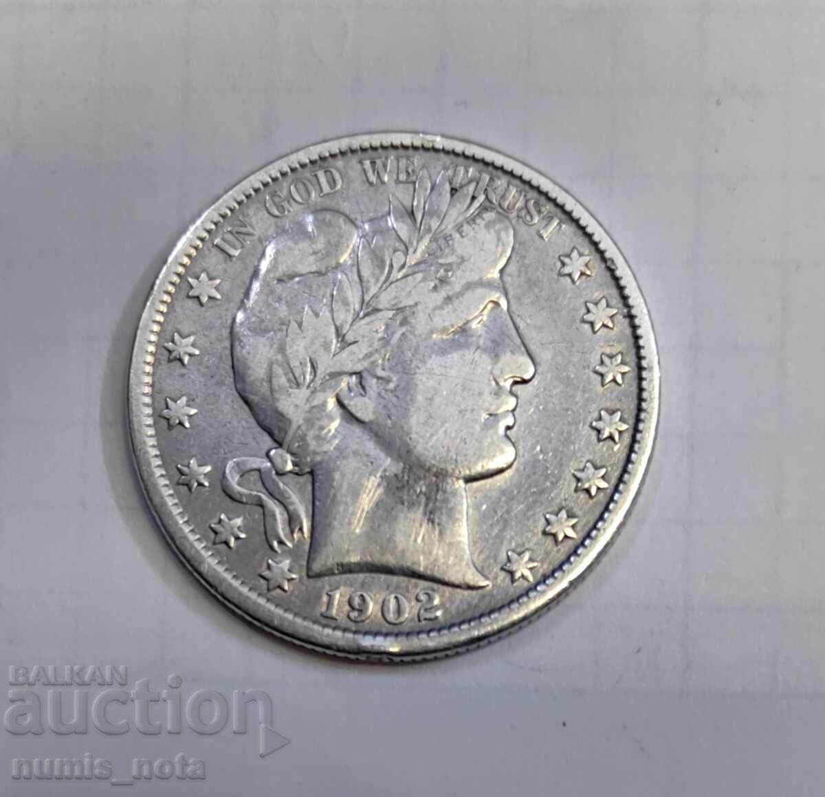 1/2 Morgan Dollar 1902 USA with price € 75.00 | 146.69 BGN 1/2 Morgan Dollar 1902 USA with price € 75.00 | 146.69 BGN