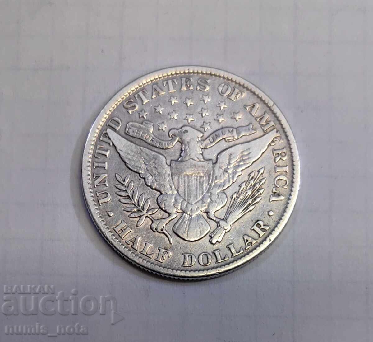 Delivery of 1/2 Morgan Dollar 1902 USA Delivery of 1/2 Morgan Dollar 1902 USA