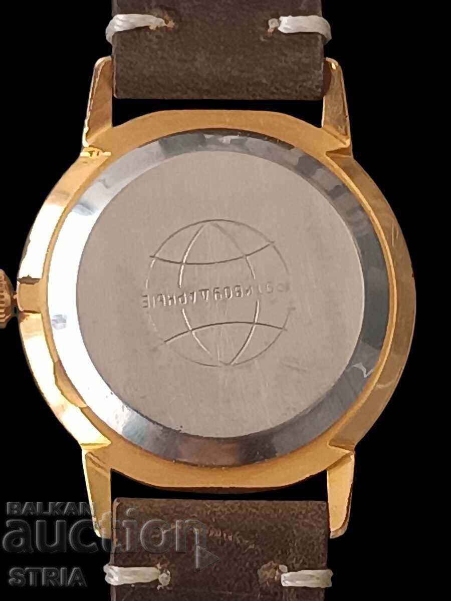 Επιχρυσωμένο ρολόι Raketa, Raketa ΕΣΣΔ Au 12,5 - 5