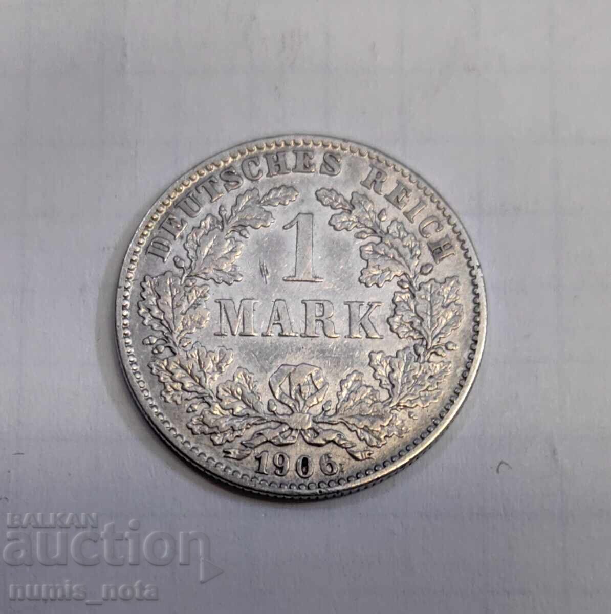 1 марка 1906 година G - Германия