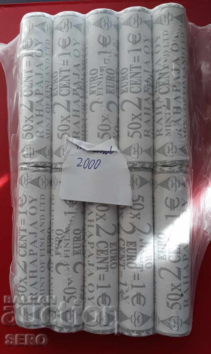 Finland - Bank roll/chips/lot of 50 pieces with price € 125.01 | 244.50 BGN