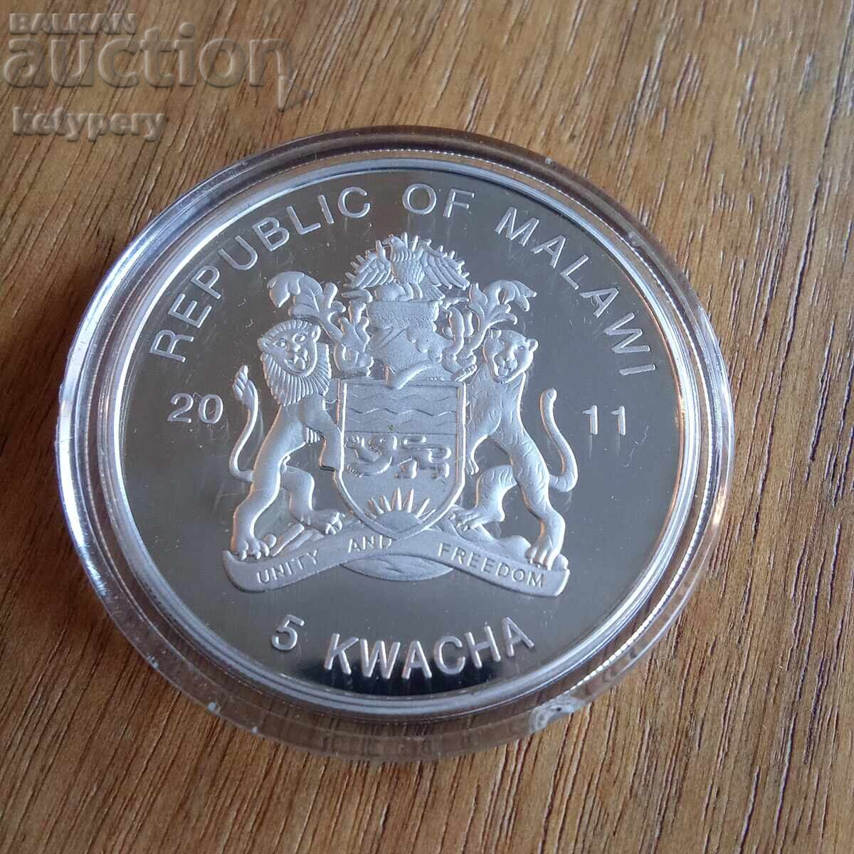 5 квача 2011 Малави с цена € 55.00 | 107.57 лв.