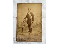 Fotografie veche pe carton Oswald Welty - Lausanne