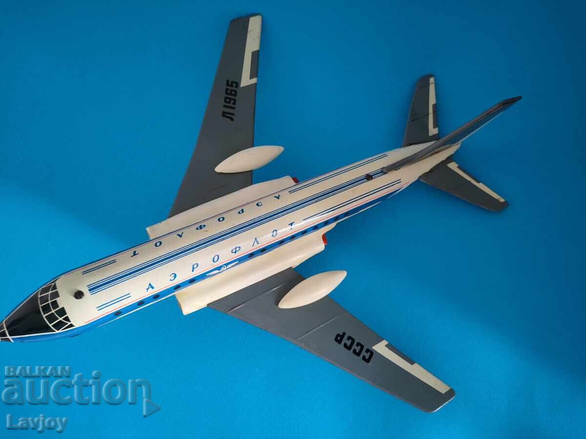 Avion 1965 Aeroflot jucărie socialistă - 5 Avion 1965 Aeroflot jucărie socialistă - 5