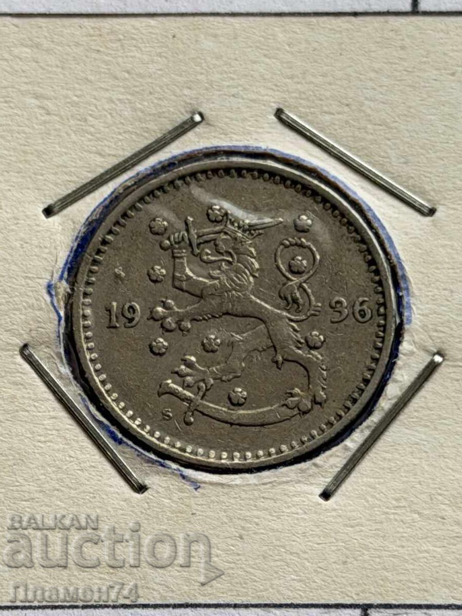1 markka 1936 Finland with price € 3.00 | 5.87 BGN