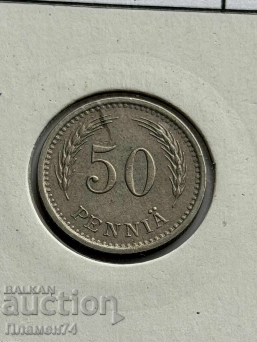 50 penniä 1940 Finlanda