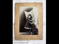 Old cardboard photograph Ivan Karastoyanov