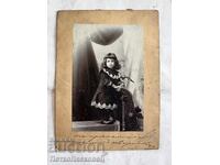 Old cardboard photograph Ivan Karastoyanov