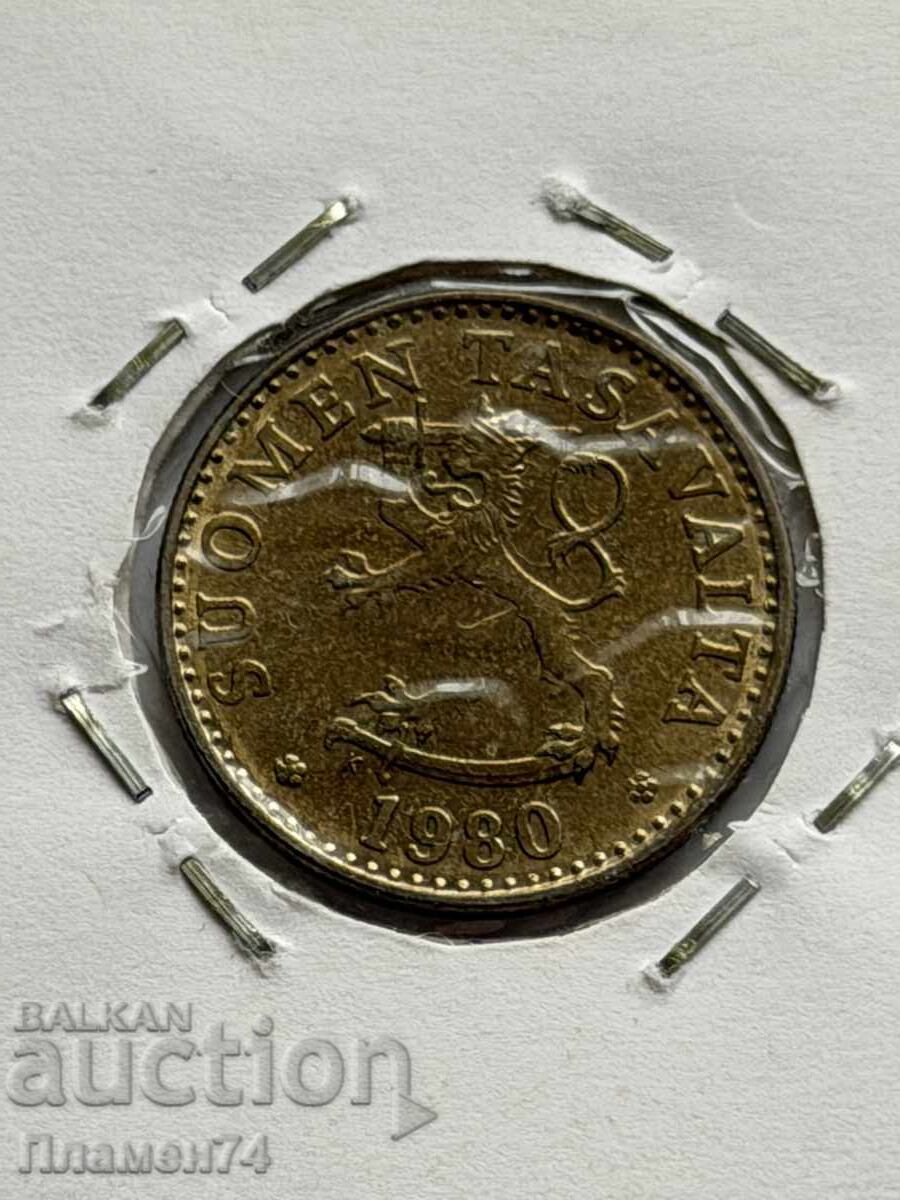 20 penniä 1980 Finlanda cu preț € 1.00 | 1.96 BGN