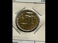 20 penniä 1980 Finlanda