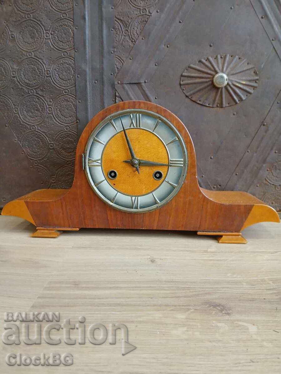 Vintage German Art Deco Mantel Clock – circa 1930–1940