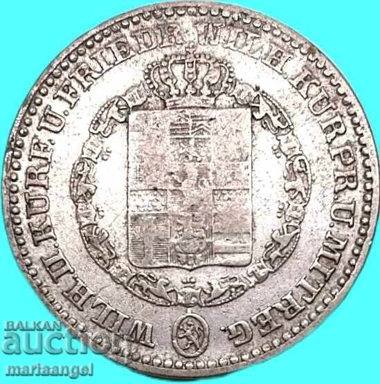 1/6 Thaler 1842 Germany Hesse-Kassel silver with price € 19.90 | 38.92 BGN