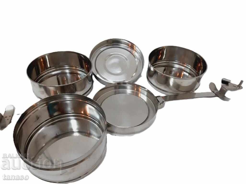 3-tier pot, lunch containers, lunch bowls with handles - 5 3-tier pot, lunch containers, lunch bowls with handles - 5