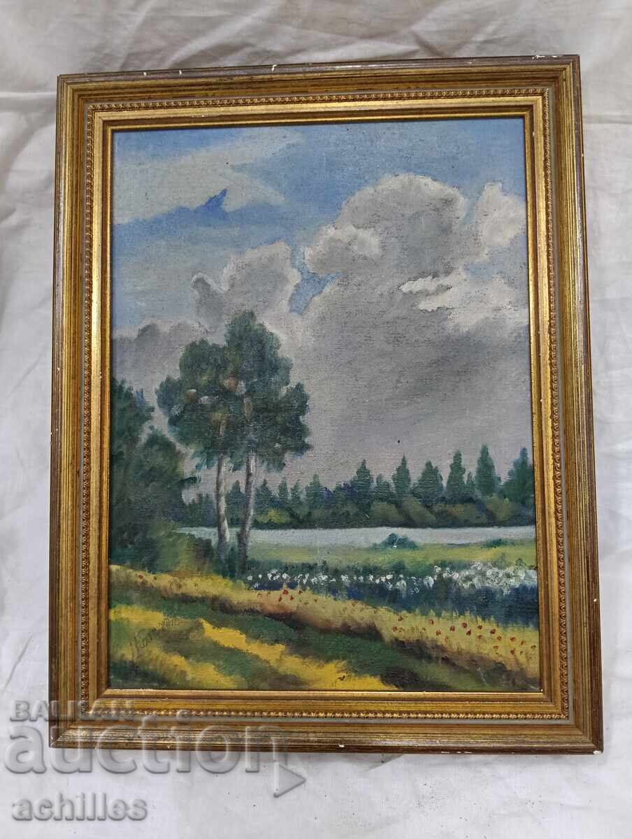 Oil painting