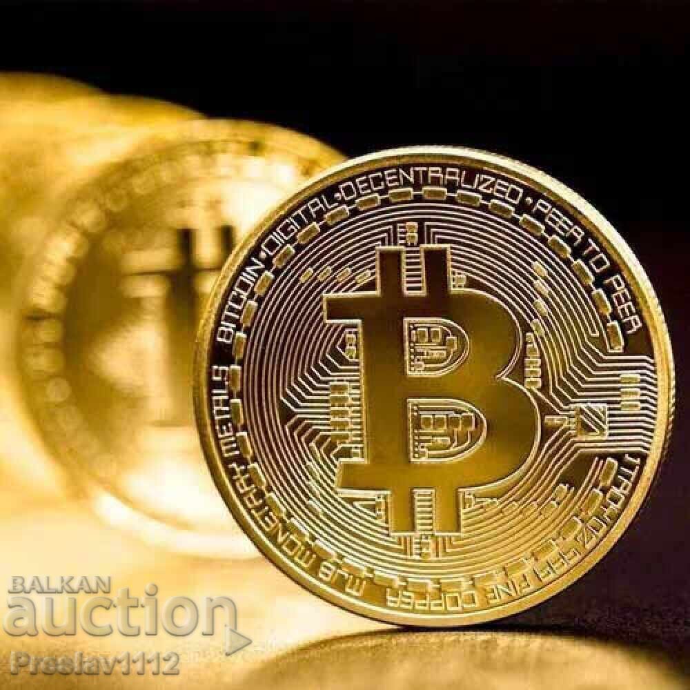 Аукцион Монета Биткоин 24к