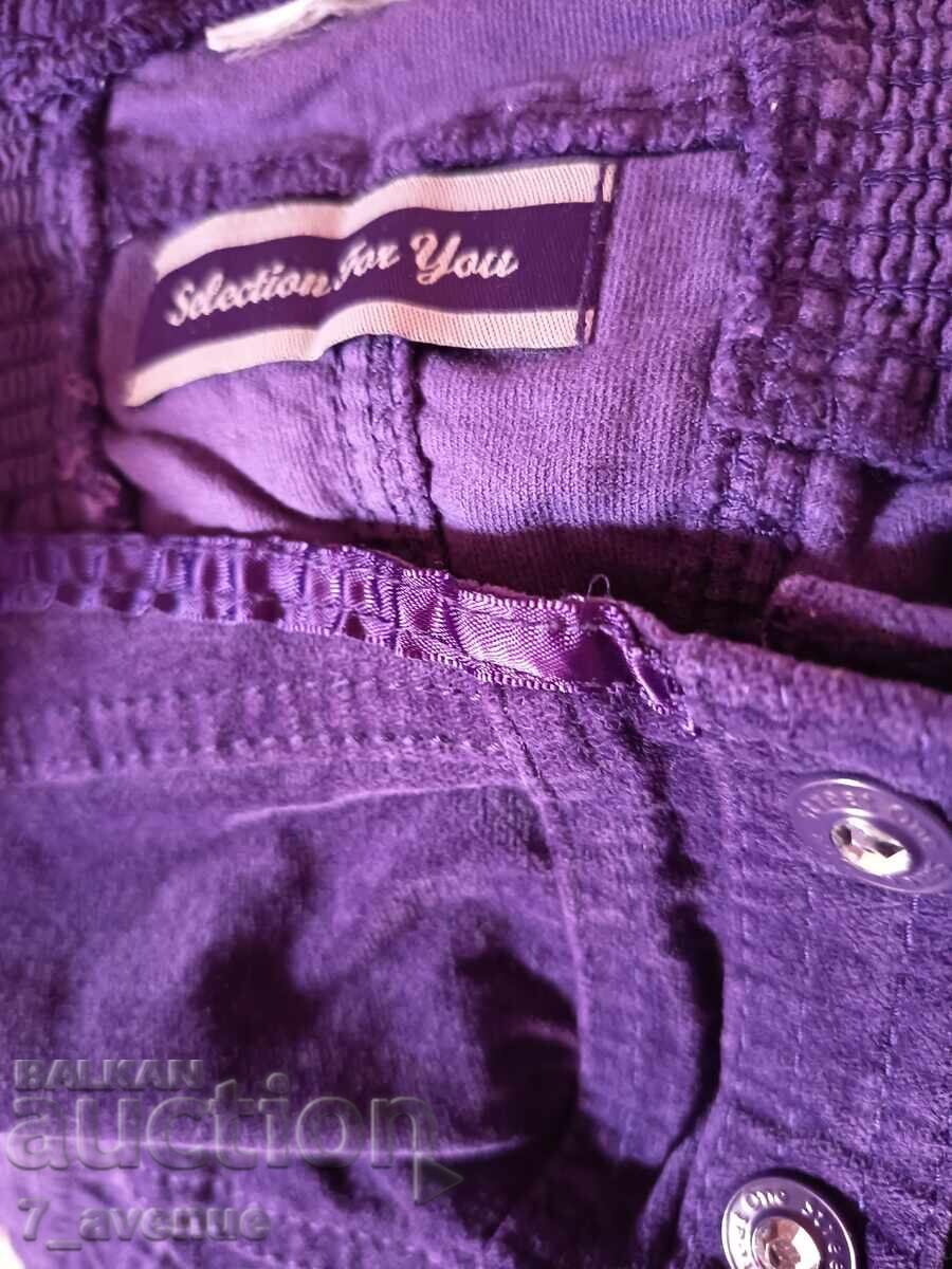 Auction  BUSTIER 2 purple velvet-beautiful, comfortable, elegant