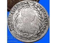 Полша 20 кройцера 1778 Австрия Галиция Мария Терезия сребро