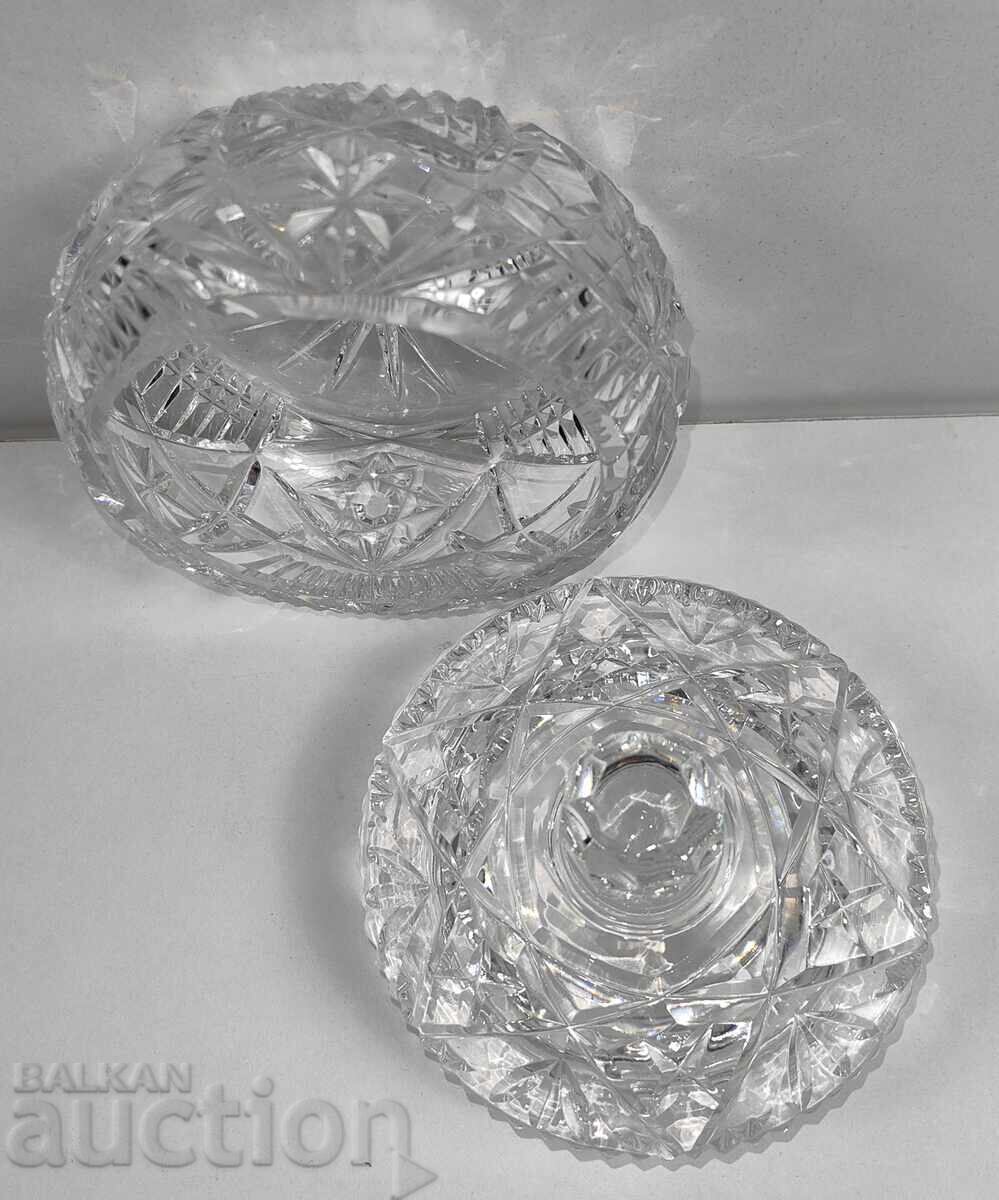 CRISTAL DE ZAHAR BONBONNIERA SANATOSA - 6