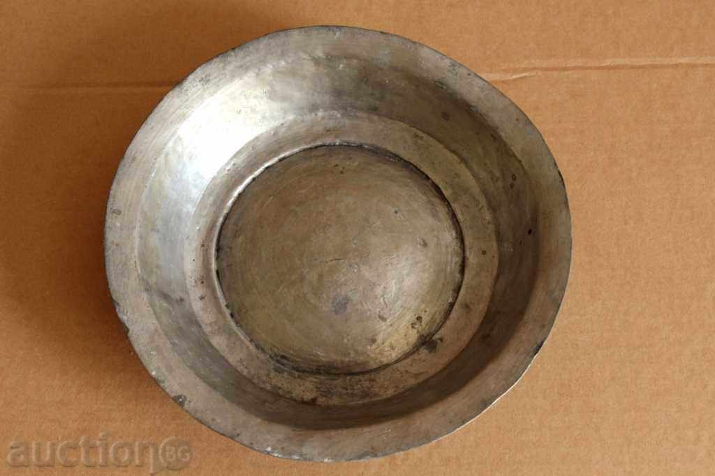 100-YEAR-OLD OLD FORGED COPPER DISH SAHAN HONEY COPPER with price € 5.78 | 11.30 BGN