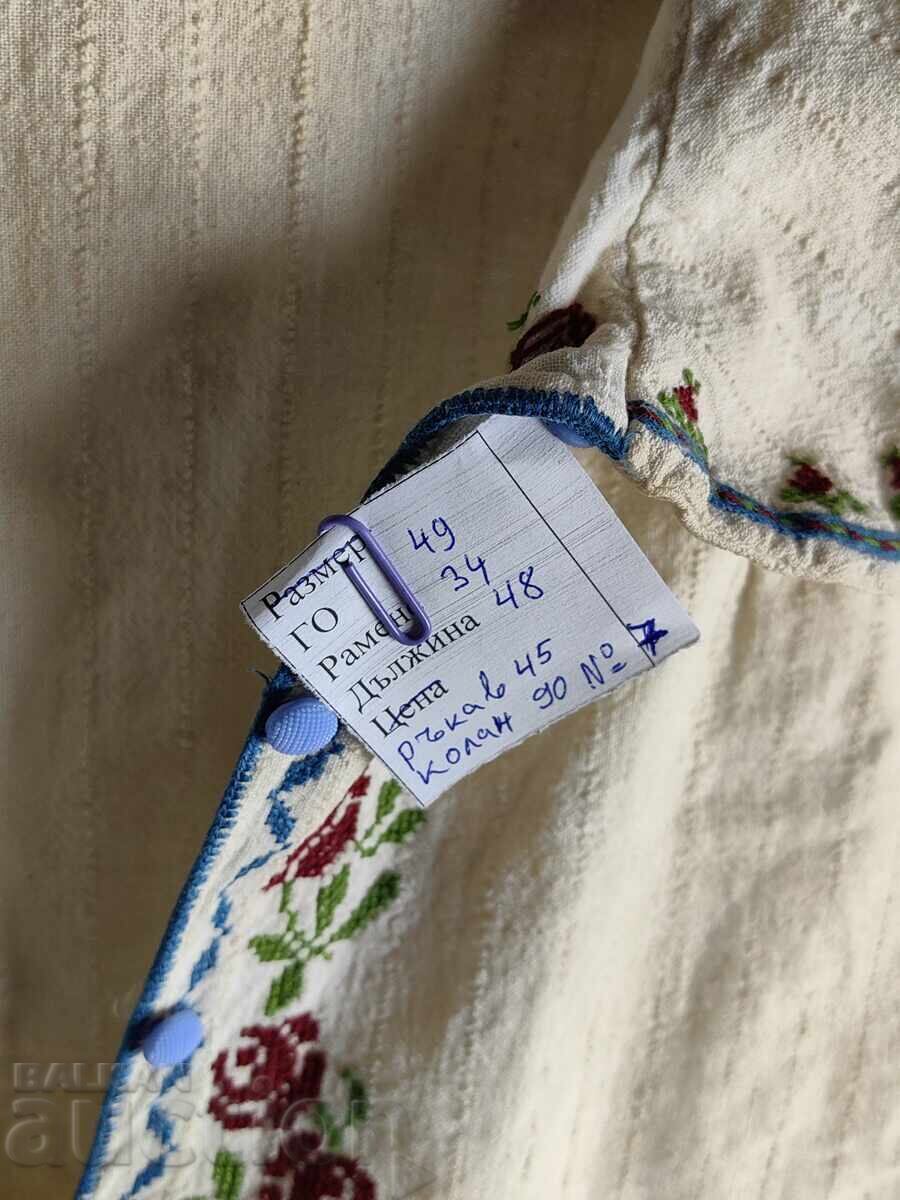 CAMASA DE FEMEI CU CUREA CU BRODERIE CAMASA 100 DE ANIVERSARE - 5