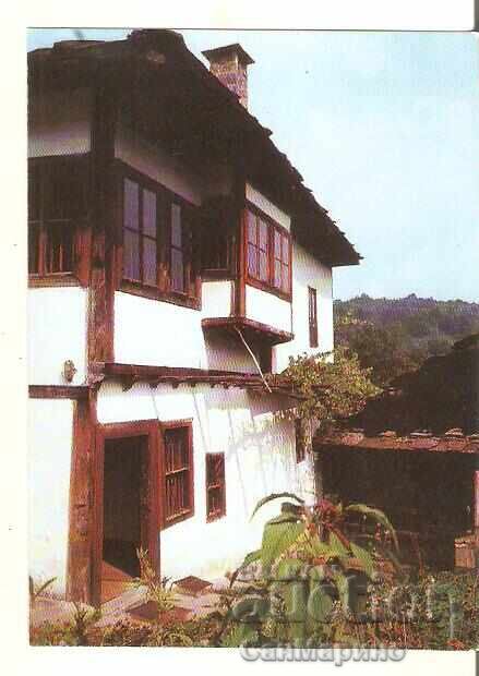Postcard Bulgaria village of Bozhentsi Gabrovo region Doncho Pop's house