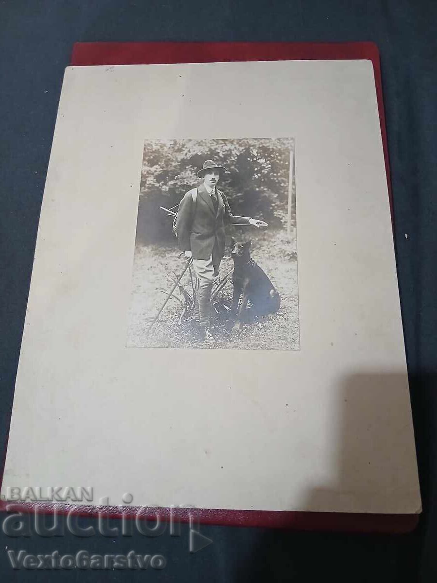 Φωτογραφία-Παλιά φωτογραφία-Χαρτόνι-ΤΣΑΡΟΣ ΜΠΟΡΙΣ Γ΄