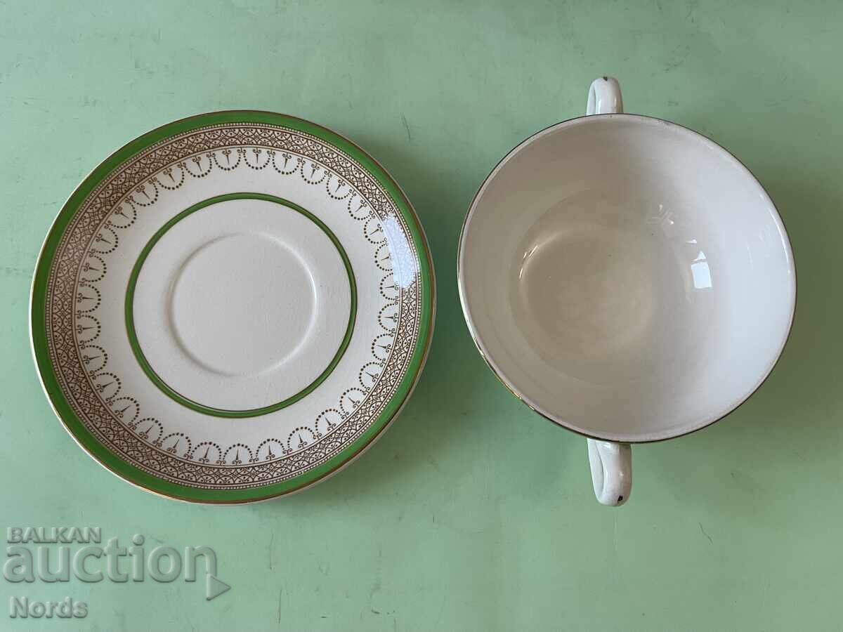 Auction  Burslem vintage porcelain set