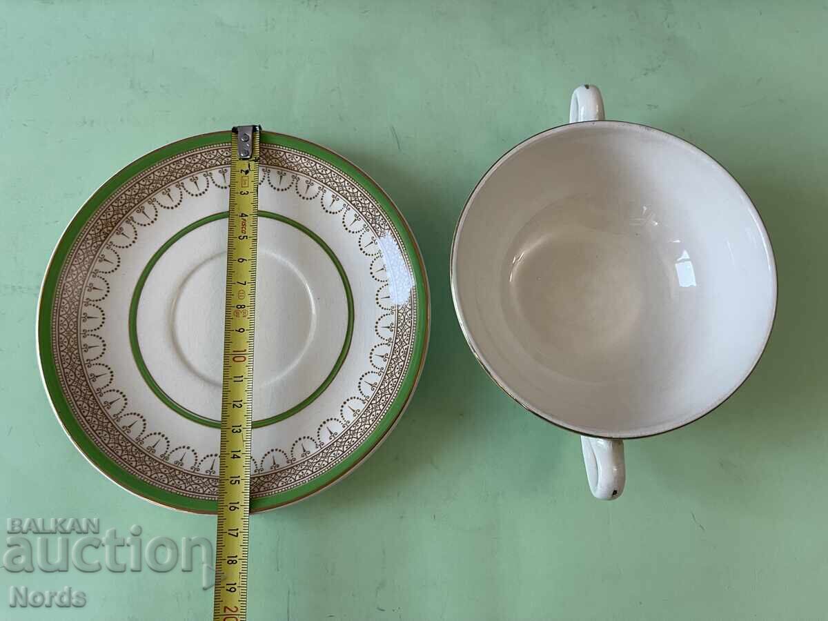 Delivery of Burslem vintage porcelain set