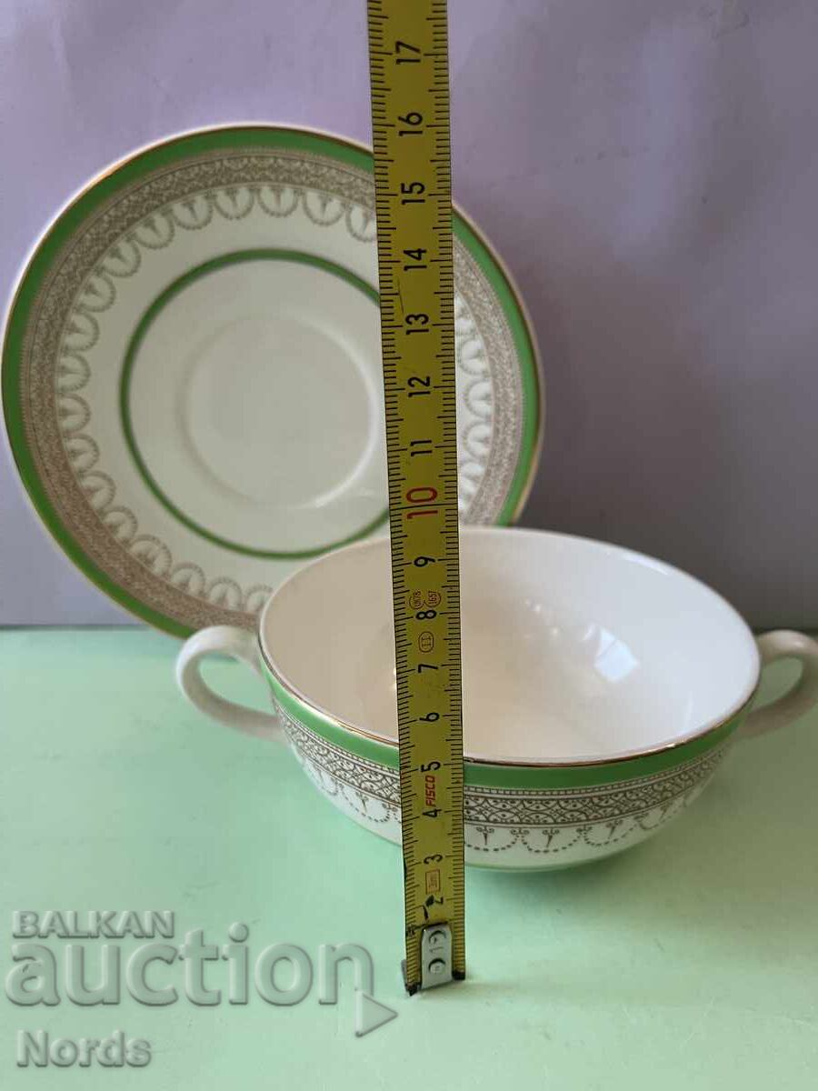 Auction  Burslem vintage porcelain set
