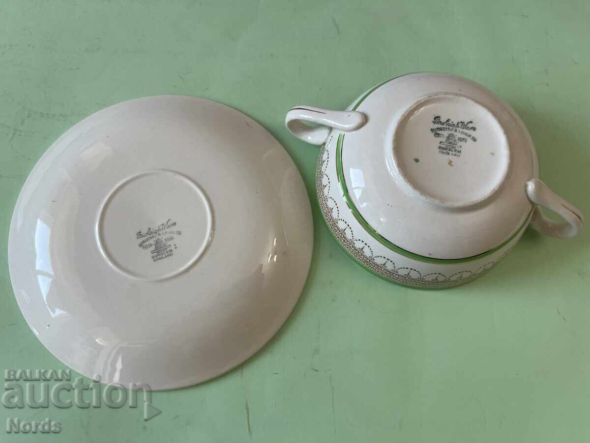 Delivery of Burslem vintage porcelain set