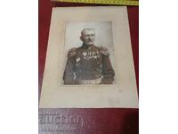 Fotografie-Poză veche-CARTON-MILITAR-REGIMENTUL.TODOROV