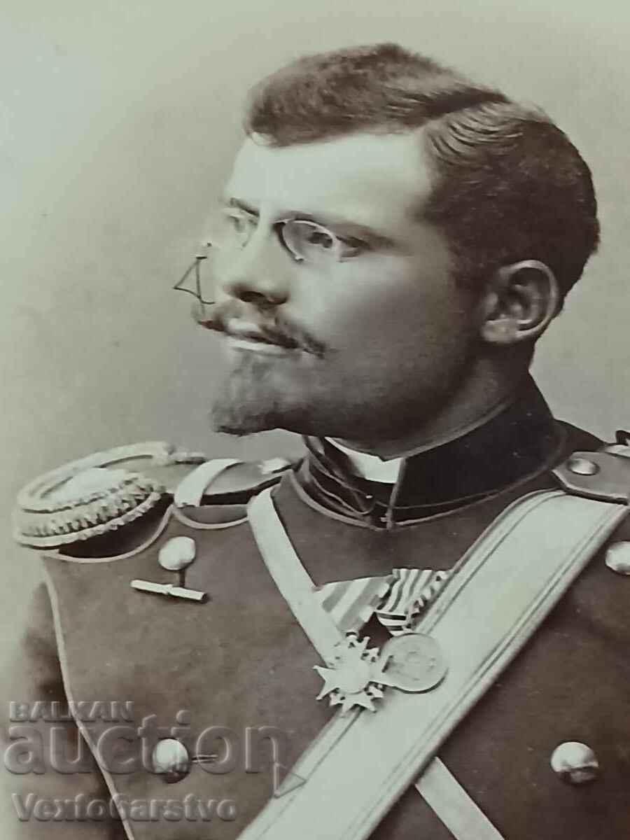 Licitație Fotografie-Poză veche-CARTON-MILITAR-1890.SAMOKOV Licitație Fotografie-Poză veche-CARTON-MILITAR-1890.SAMOKOV