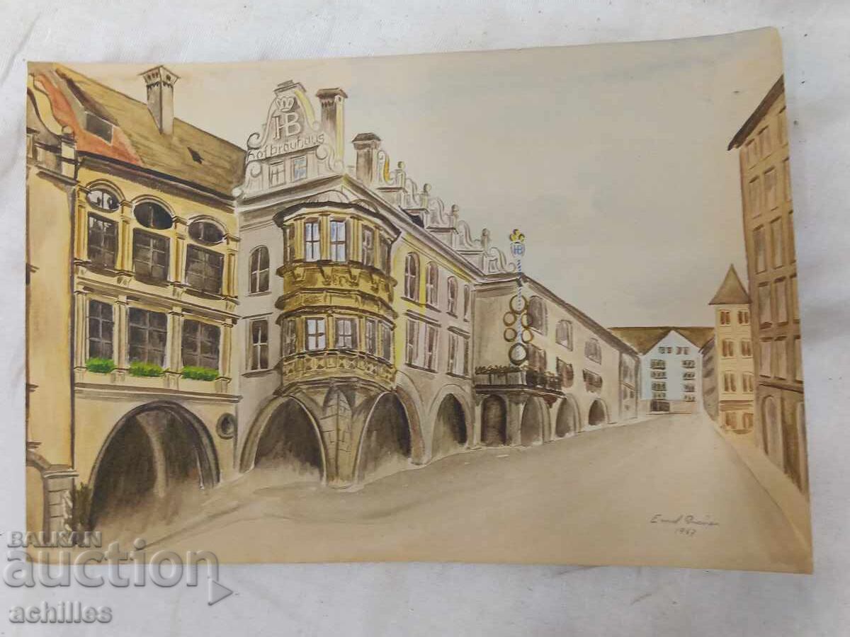 Old watercolor
