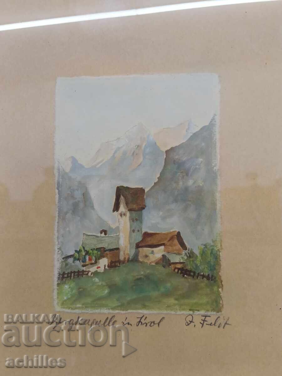 Old watercolor
