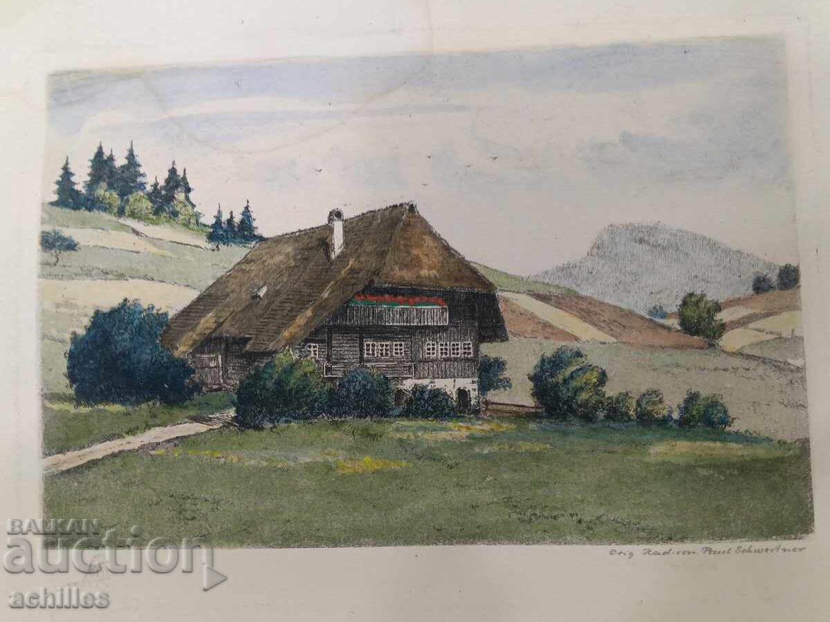 Old watercolor