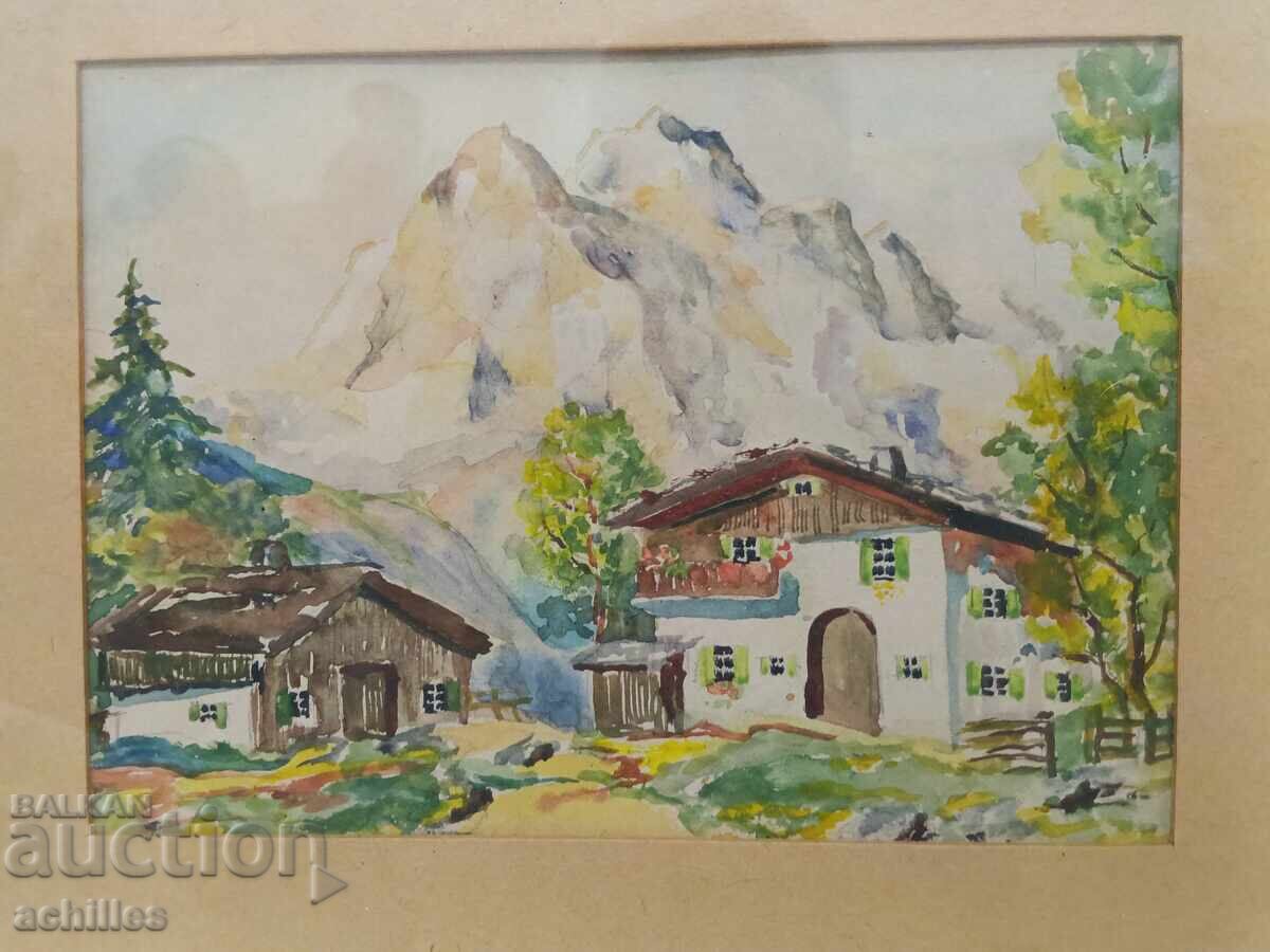 Old watercolor