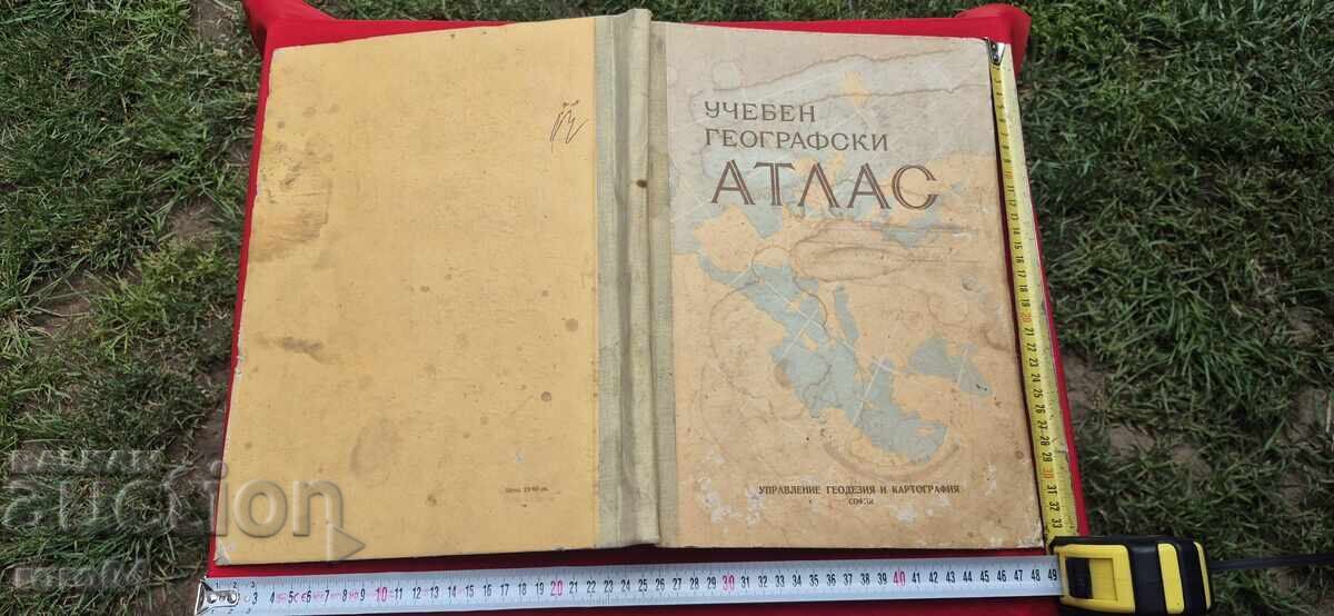 EDUCATIONAL GEOGRAPHICAL ATLAS - 1959