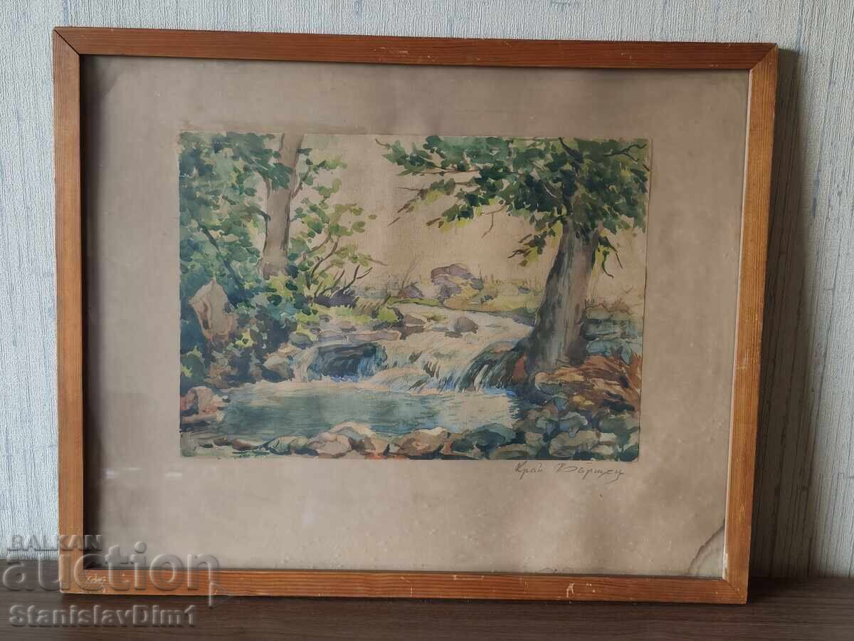 Old painting. Old painting.