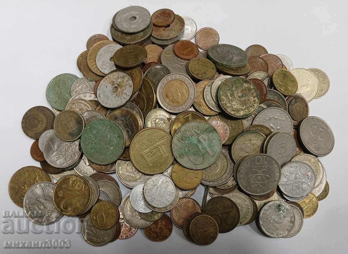 LOT 1 KILOGRAM DIFFERENT COINS FROM DIFFERENT YEARS with price € 40.00 | 78.23 BGN