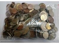LOT 1 KILOGRAM DIFFERENT COINS FROM DIFFERENT YEARS