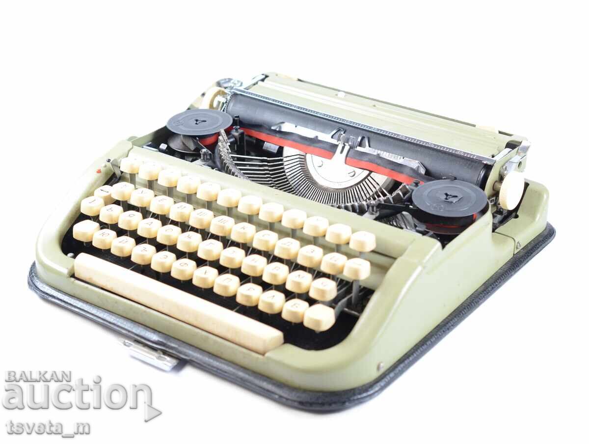 Auction  Bulgarian portable typewriter "Maritsa" socialist era