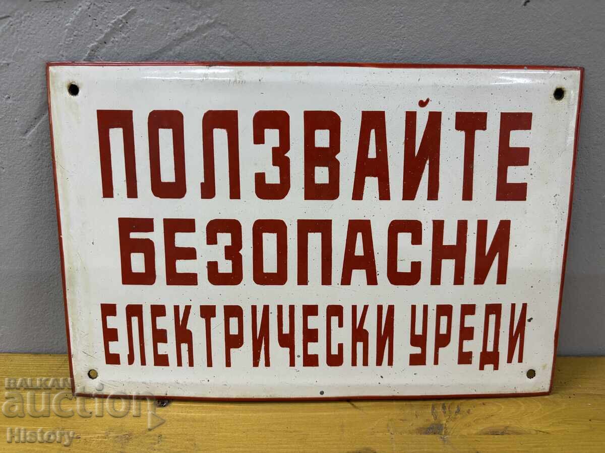 Placa emailata