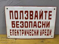 Placa emailata