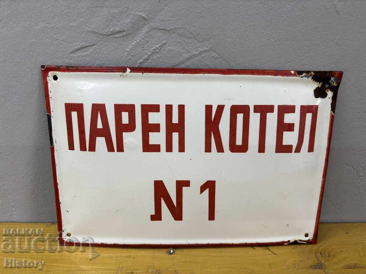 Placa emailata