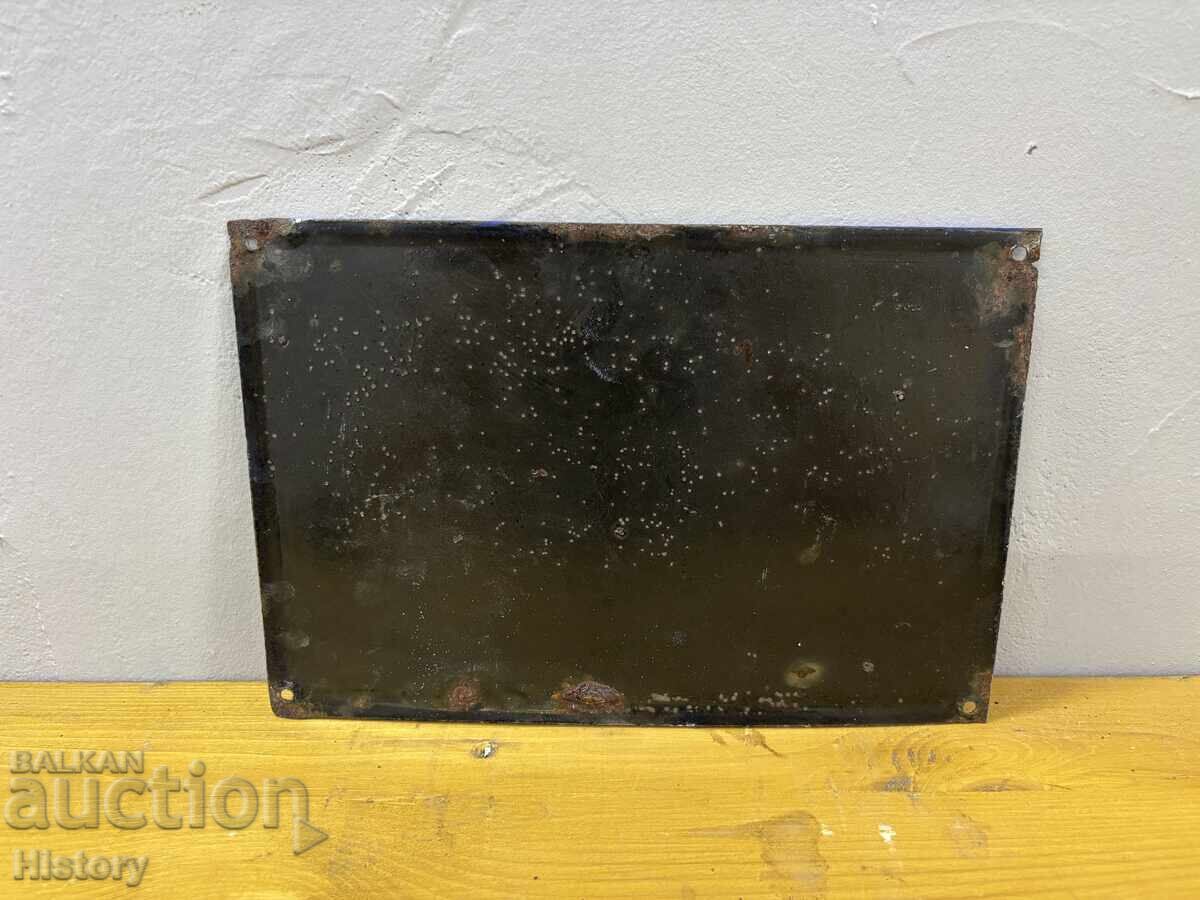 Livrarea Placa emailata